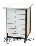 АРМ-5059-9-ESD — стол подкатной с ящиками с антистатической столешницей