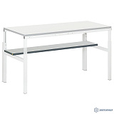 ПО-12/2-4 ESD RAL7012 — нижняя полка для оборудования — антистатическое исполнение (цвет тёмно-серый)