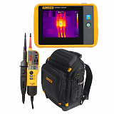 Fluke PTi120/T150/BP — комплект тепловизора, тестера напряжения и рюкзака