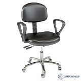 СП-290 ESD с подлокотниками ESD — стул антистатический полиуретановый