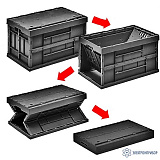34-6430-10 EL — антистатические складные контейнеры