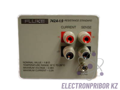 Fluke 742A-1.9 — стандарт сопротивления 1,9 Ом