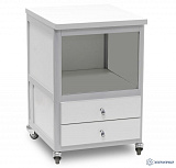 АРМ-5274 — тумбочка мобильная с двумя ящиками