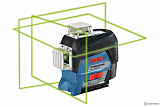 Bosch GLL 3-80 CG + BM 1 + GBA 12V + L-Box — лазерный уровень