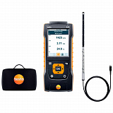 testo 440 (0563 4400) — комплект с зондом с обогреваемой струной 0635 1032 и кейсом