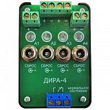 ДИРА-4/12 — 4-х канальный датчик индикации разряда аккумуляторов многократного действия, 12В