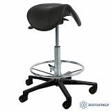 КАТ Седло ESD — антистатический полиуретановый лабораторный табурет с эргономичным решением «седло»