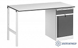 CP-12-7+ТМБ-02 ESD — стол рабочий КОНСТАНТ с тумбой ТМБ-02 — антистатическое исполнение