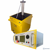 СКАТ-100Ц-С — аппарат испытания диэлектриков цифровой (измерительный блок для монтажа в стойку — высоковольтный блок 100 кВ в металлическом корпусе)