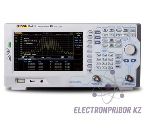DSA815-TG — анализатор спектра с трекинг-генератором