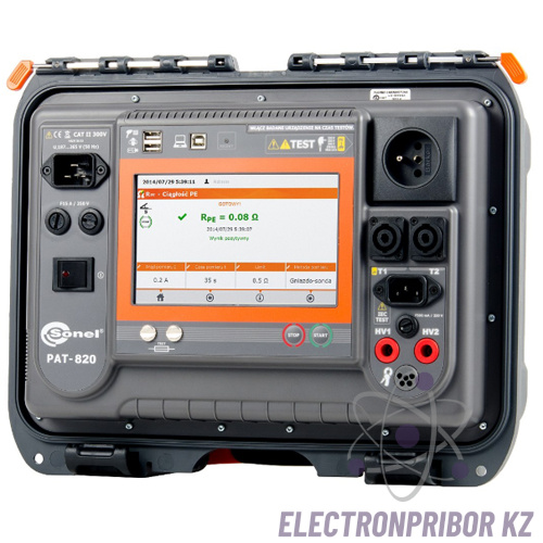 PAT-820 — система контроля токов утечки и параметров безопасности электрических приборов
