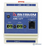 АМЕ-1277 — контроллер с USB/LAN/Web доступом (2 релейных канала)