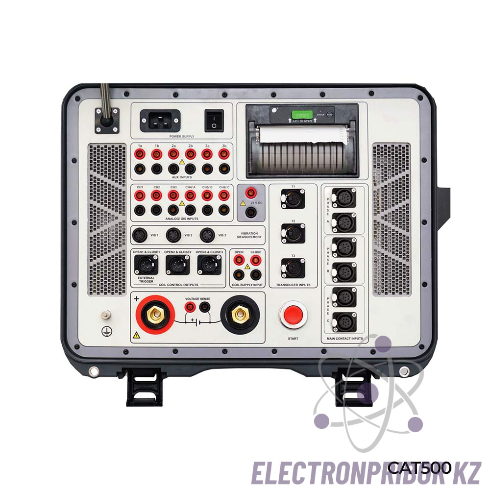 CAT500 — Анализатор высоковольтных выключателей и временных характеристик