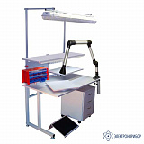 К4 ESD HPL — комплект опций антистатический для рабочего места радимонтажника (ЛДСП с антистатическим HPL пластиком)