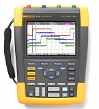 Fluke 190-504 — четырехканальный цветной портативный осциллограф-мультиметр
