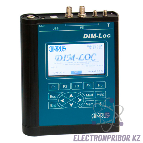 DIM-Loc — прибор диагностики и локации дефектов в изоляции высоковольтного оборудования по частичным разрядам