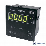 СВ3021-250 — вольтметр цифровой щитовой — 250В — однофазный