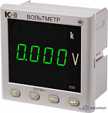 PZ194U-2S1T — вольтметр переменного тока — одноканальный (дополнительно 1 порт RS-485 Modbus RTU; 4 дискретных входа; 2 релейных выхода)