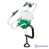 ProsKit SN-394 — зажим настольный вспомогательный третья рука с лупой