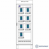 ШЭРА-ОМП-7004 — шкаф определения места повреждения линий 6-750 кВ (7 линий)