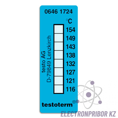 6461724 — самоклеющиеся термоиндикаторы 116-154°C