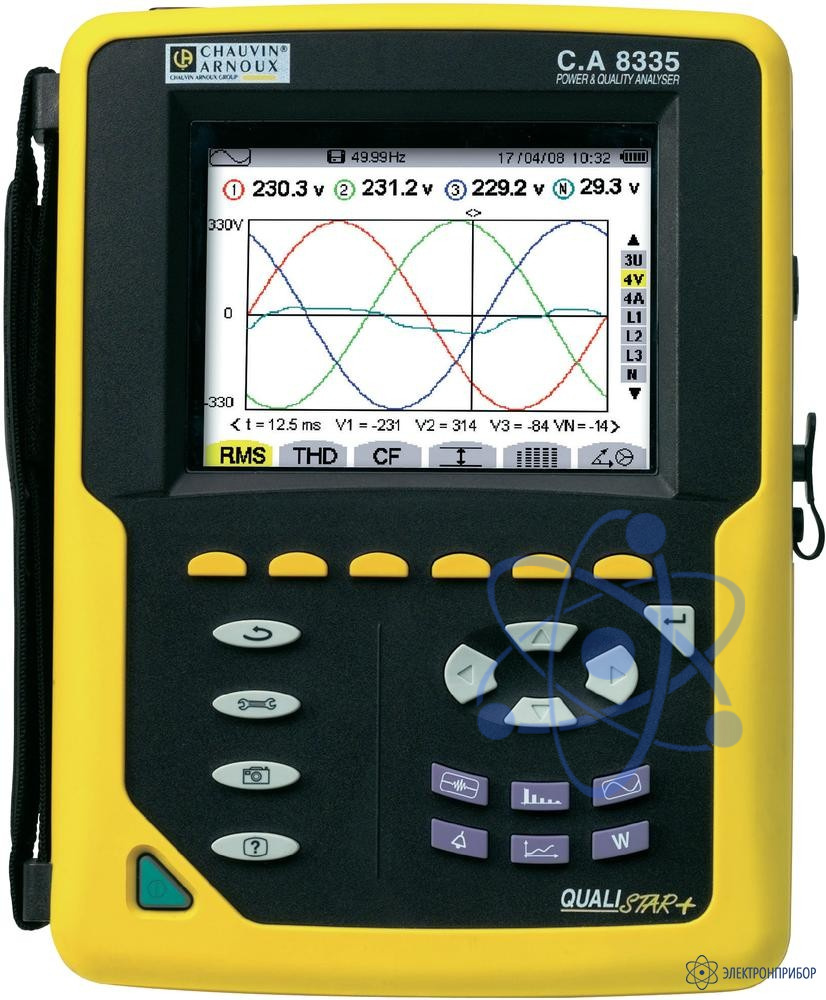 C.A 8335 QUALISTAR PLUS — анализатор параметров электросетей — качества ...