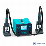 BK862 — паяльная станция термовоздушная двухканальная