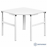 УСС-СУ-9 ESD RAL7035 — угловой соединительный стол — антистатическое исполнение (цвет светло-серый)