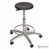 VKG C-400/KJ200 ESD — антистатический полиуретановый лабораторный табурет — с газлифтом KJ/200