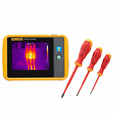 Fluke PTi120/SD — комплект тепловизора и отверток